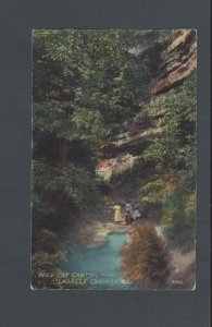 Ca 1908 Post Card Lasalle County IL Wild Cat Canyon