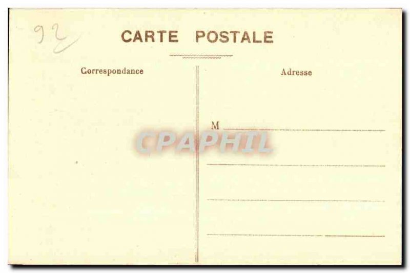 Old Postcard Parc de St Cloud Allee Grande Gerbe