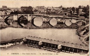 CPA LIMOGES Pont St-Martial (611235)