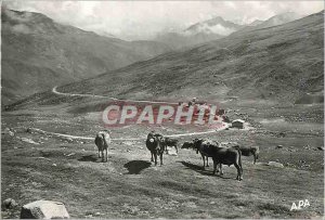 Postcard Modern Valls of Andorra Pas de la Casa road laces Views Driving a Fr...