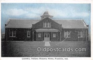 Laundry, Indiana Masonic Home Franklin, IN, USA Postcard Post Card