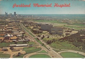 DALLAS, Texas, PU-1971; Aerial View Parkland Memorial Hospital