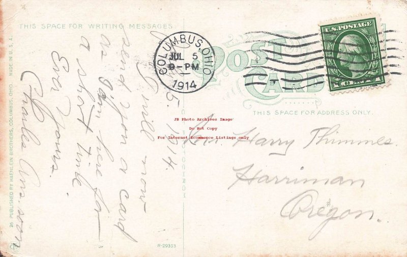 OH, Columbus, Ohio, Olentangy Park, Looping-the-Loop Roller Coaster