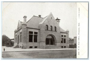 c1905's U.S. Post Office Building Exterior Fremont Nebraska NE Unposted Postcard