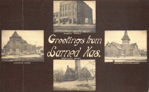Postcard Greetings and Multiple Views from Larned, Kansas~122892