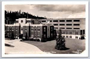 RPPC Administration Building Naval Air Station Seattle WA Ellis 1701 Postcard K1