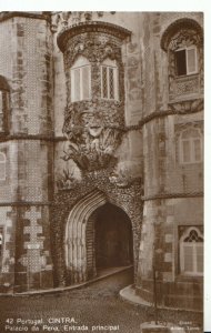 Portugal Postcard - Cintra - Palacio da Pena, Entrada Principal - RP  Ref 15457A