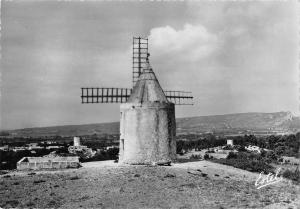 BR57532 Fontvieille moulen a vent wind mill