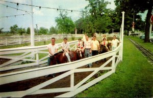 Indiana Schererville Sauzer's Kiddieland Horses and Ponies