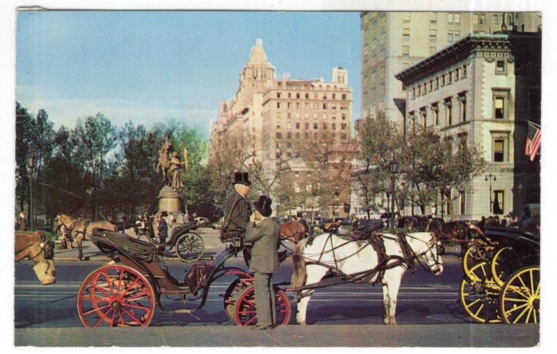 New York City, Carriages On 59th Street