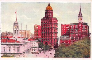 New York City Hall, Manhattan, N.Y.C., Early Postcard, Unused