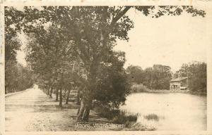 Vintage Postcard Viborg Ved Salanen Jutland, Denmark