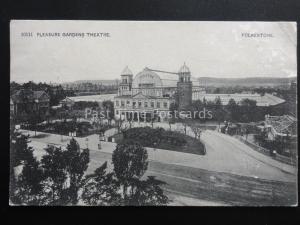 Kent FOLKESTONE Pleasure Gardens Theatre c1904 Old Postcard