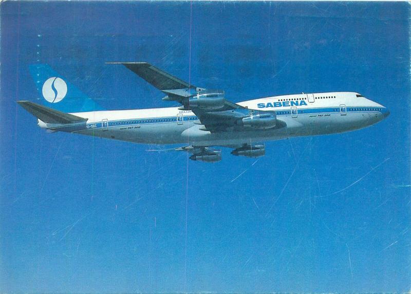 Sabena Belgian World Airlines Boeing 747