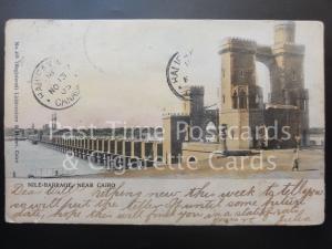 Egypt: Nile Barrage near Ciaro c1905