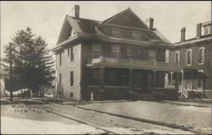 Sterling IL Cancel - Wynn Residence West 3rd St. c1910 Real Photo Postcard