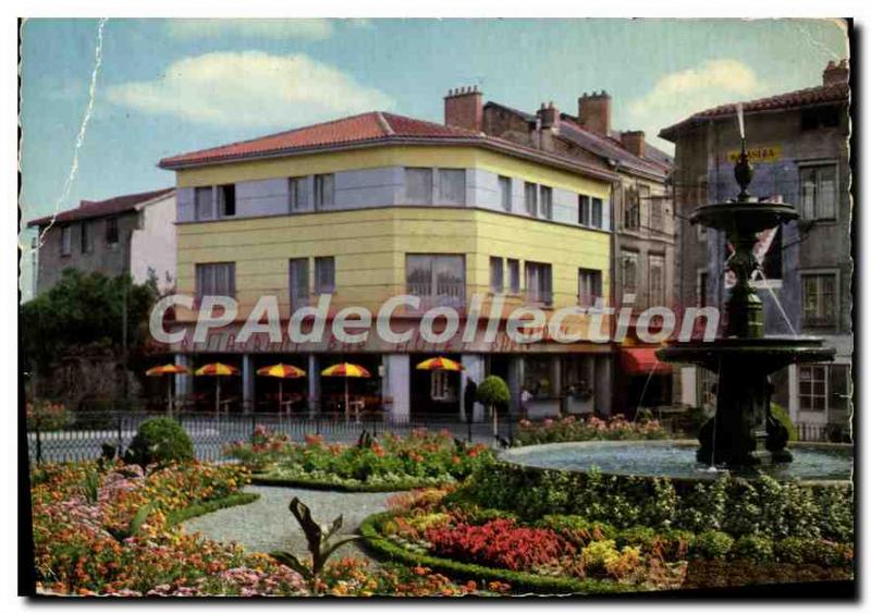 Modern Postcard St Junien (Haute Vienne) Hotel Corot