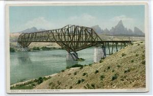 Bridge The Needles Colorado River Arizona 1910c Phostint postcard