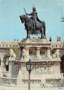 B64284 Hongrie Budapest Saint Istvan Statue   hungary