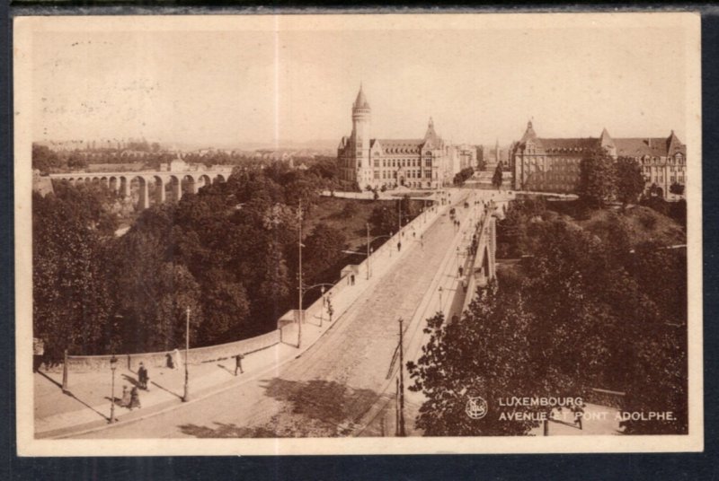 Avenue Et Pont Adolphe,Luxemburg BIN