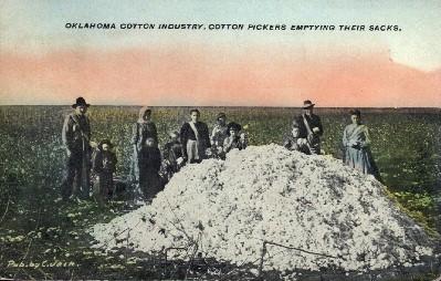 OK Cotton Industry Claremore OK 1910