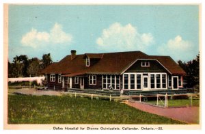 Ontario Callender  Dafoe Hospital for Dionne Quintuplets