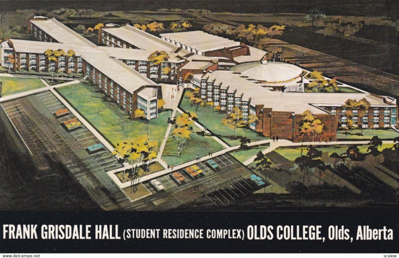 Frank Grisdale Hall, Olds College, OLDS, Alberta, Canada, 40-60s