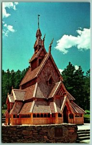 Chapel In the Hills Rapid City South Dakota SD UNP Chrome Postcard I2
