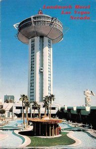 LANDMARK HOTEL Las Vegas, NV Casino c1970s Chrome Vintage Postcard