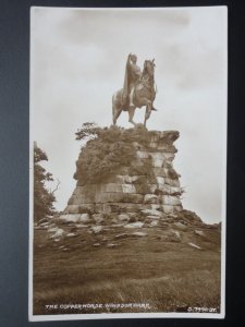 WINDSOR PARK The Copper Horse SNOW HILL King George lll Old RP Kingsway Postcard