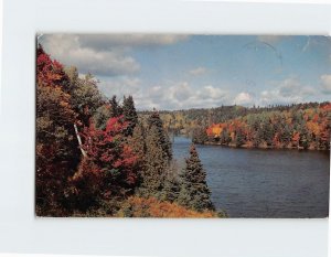 Postcard Klotz Lake Camp Longlac Canada