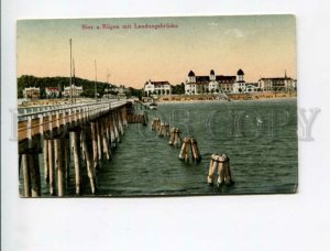 3174122 GERMANY Binz a.Rugen Landungsbrucke Vintage postcard