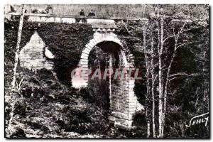 Old Postcard Fontenay Le Comte (Vendee) Forest of Mervent The Bridge deluge