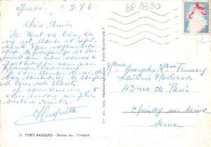 BR8330 Types Basques danse des Arceaux  postcard france