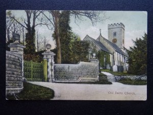 Leicestershire OLD DALBY St John the Baptist Church - Old Postcard by Towne