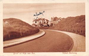 GROET UIT WIJK aan ZEE NETHERLANDS-RIJKERT AERTSWEG-PHOTO POSTCARD