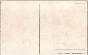 Germany - Showing the Dining Car on the train to Berlin - c1916