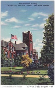 Indiana Terre Haute Administration Building Indiana State Teachers College