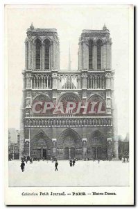Old Postcard Collection Diary Paris Notre Dame