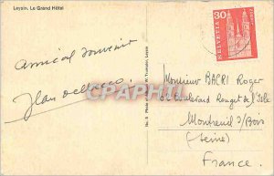 Modern Postcard Leysin Grand Hotel