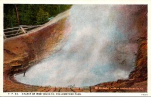 Yellowstone National Park Crater Of Mud Volcano Curteich