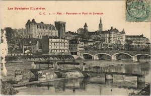 CPA Pau Panorama et Pont de Jurancon FRANCE (1124466)