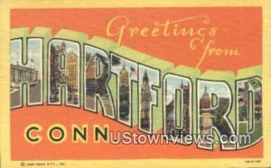 Greetings from - Hartford, Connecticut CT