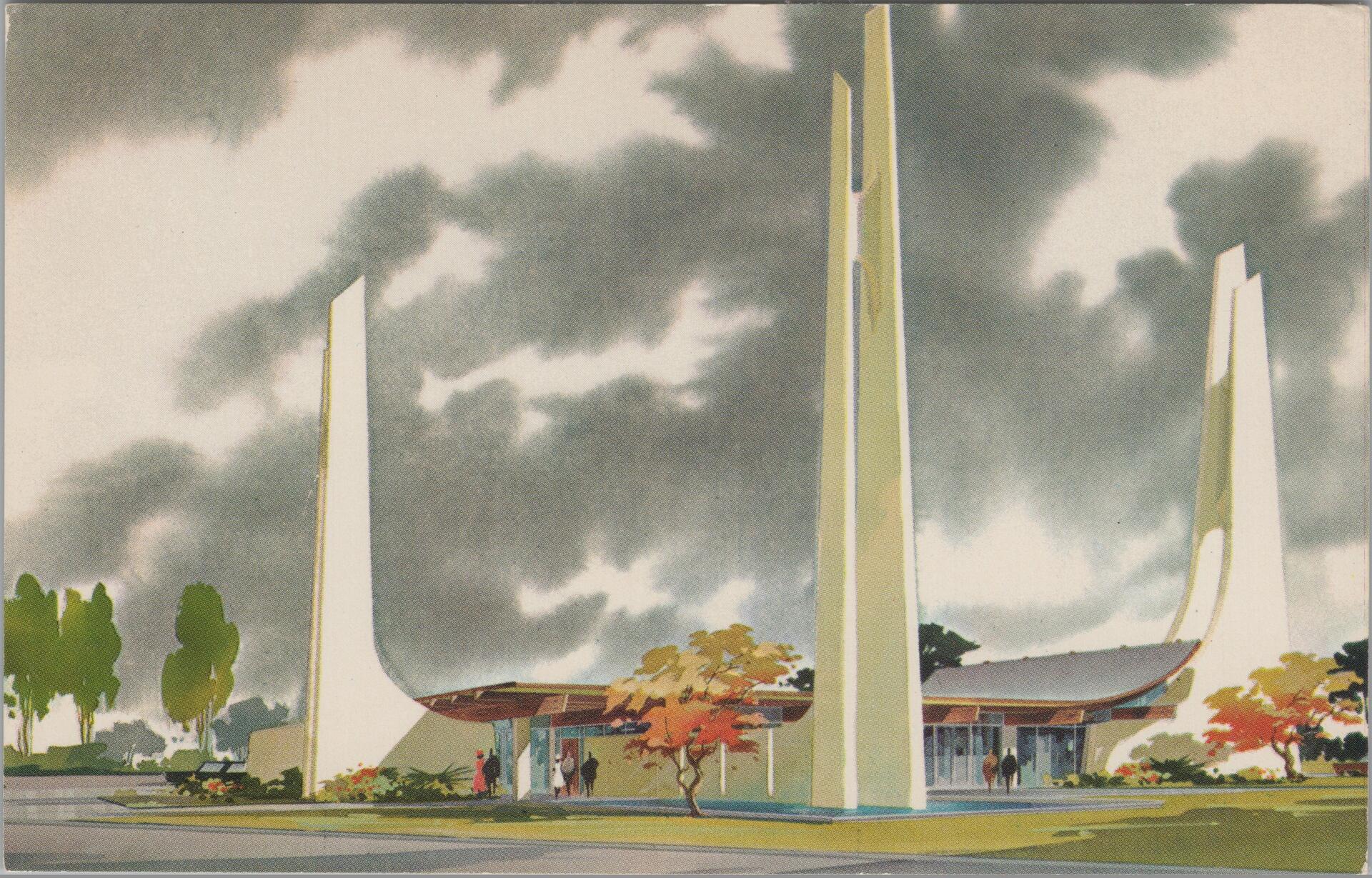 new Memorial Chapel Rose Hills Memorial Park Whittier, California