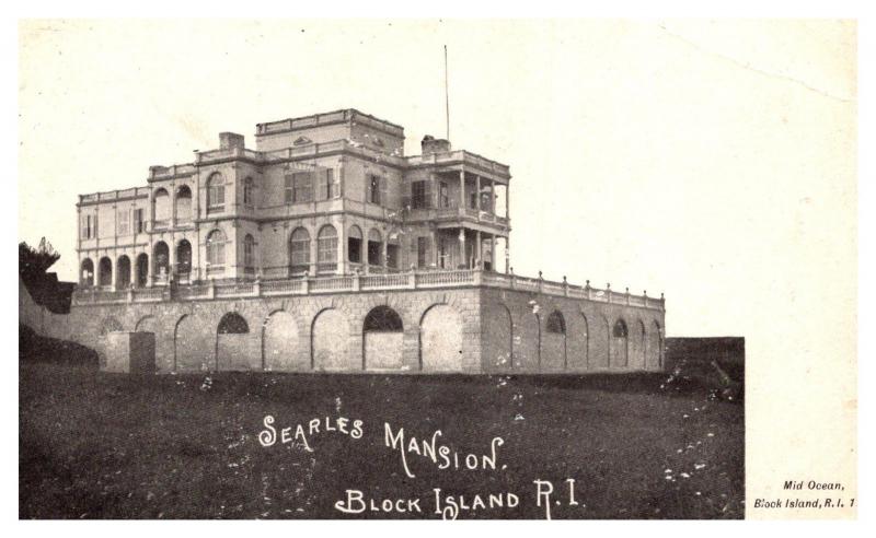 Rhode Island  Block Island , Searles Mansion PMC