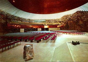 Finland Helsinki Taivallahati Church Interior View