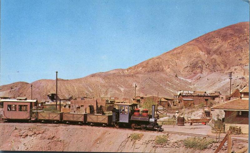 Calicao and Odess Railroad - Calico Ghost Town CA, California