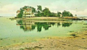 Postcard Early View of Gaetner's Island, Byram Shore in Port Chester, NY.   S2