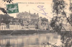 BR71299 amboise le chateau vu de l ile st jean  france