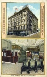 Hotel Stevens - Seattle, Washington WA Postcard